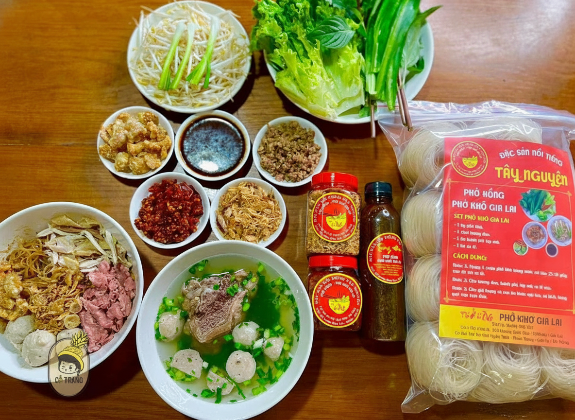 Đặc sản Phở khô Gia Lai