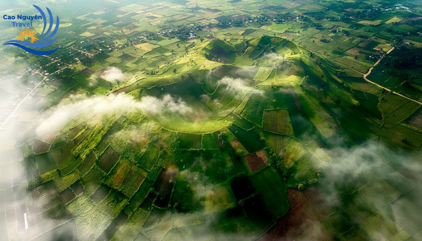 Núi lửa Chư Đăng Ya view Pleiku