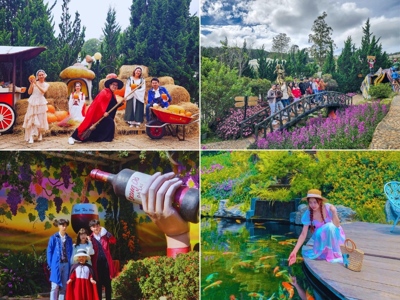 tượng Bạch Tuyết Dalat Fairytale Land