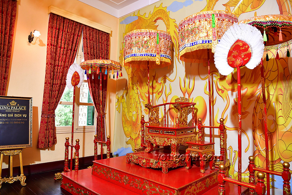 Nội thất Dinh 1 Bảo Đại