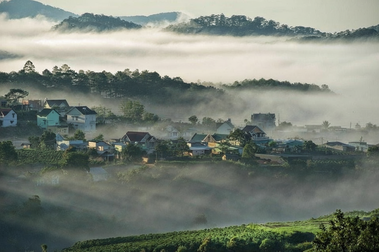 Đà Lạt mùa khô nắng
