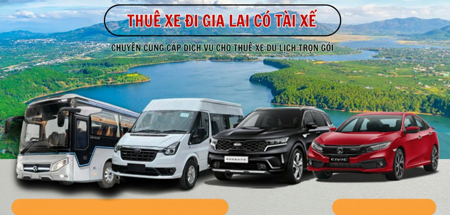 Xe 4 chỗ cho thuê Pleiku