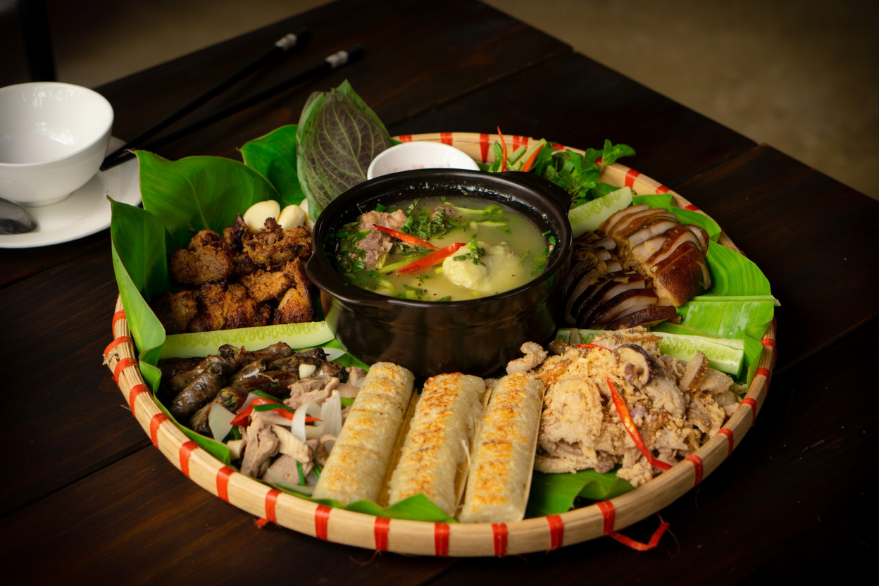 Ẩm thực núi rừng Măng Đen