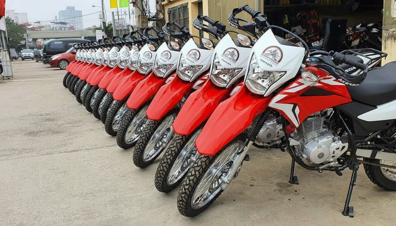 motorcycle rental Kon Tum Vietnam